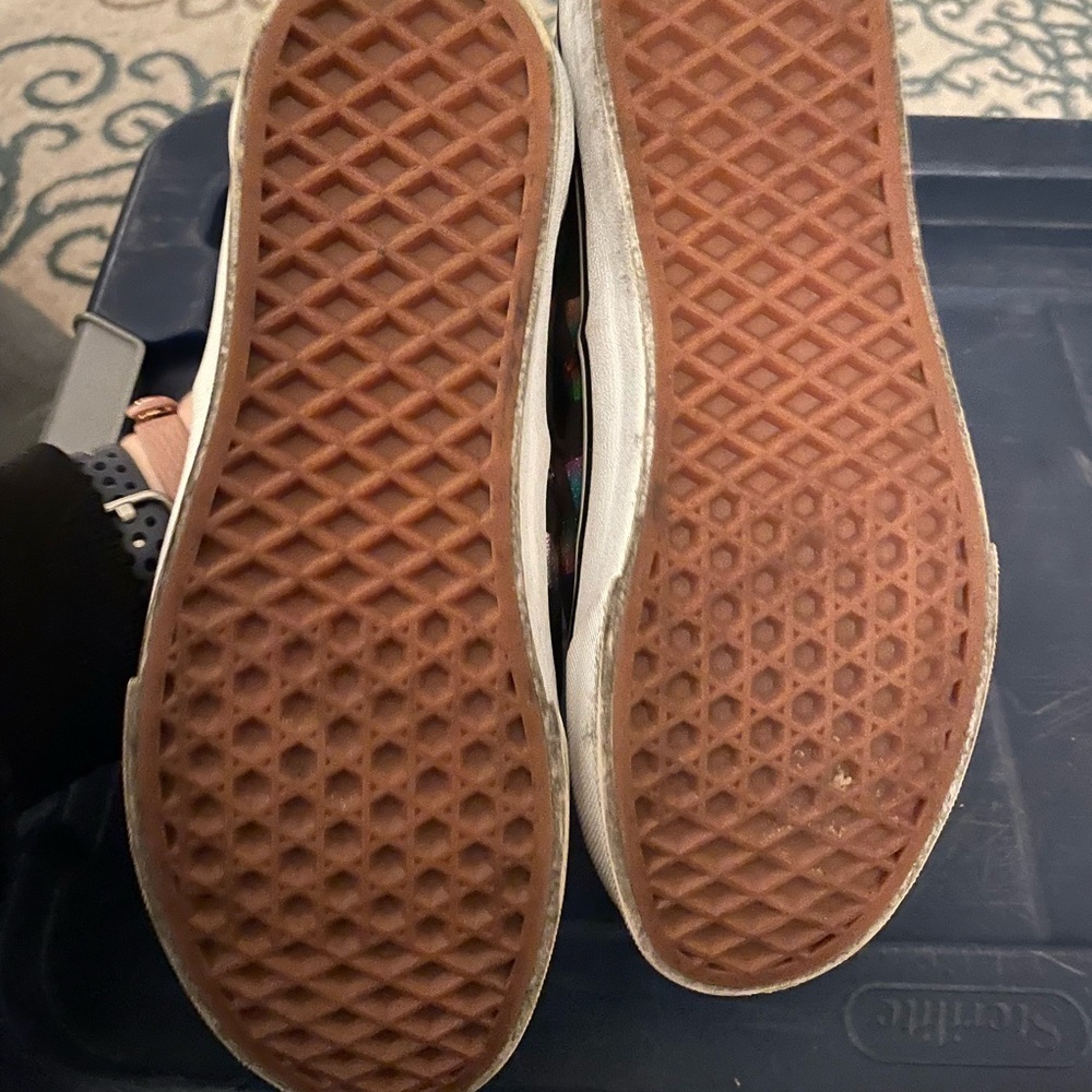 Vans Authentic Rainbow Checkerboard Sneakers Wome… - image 5